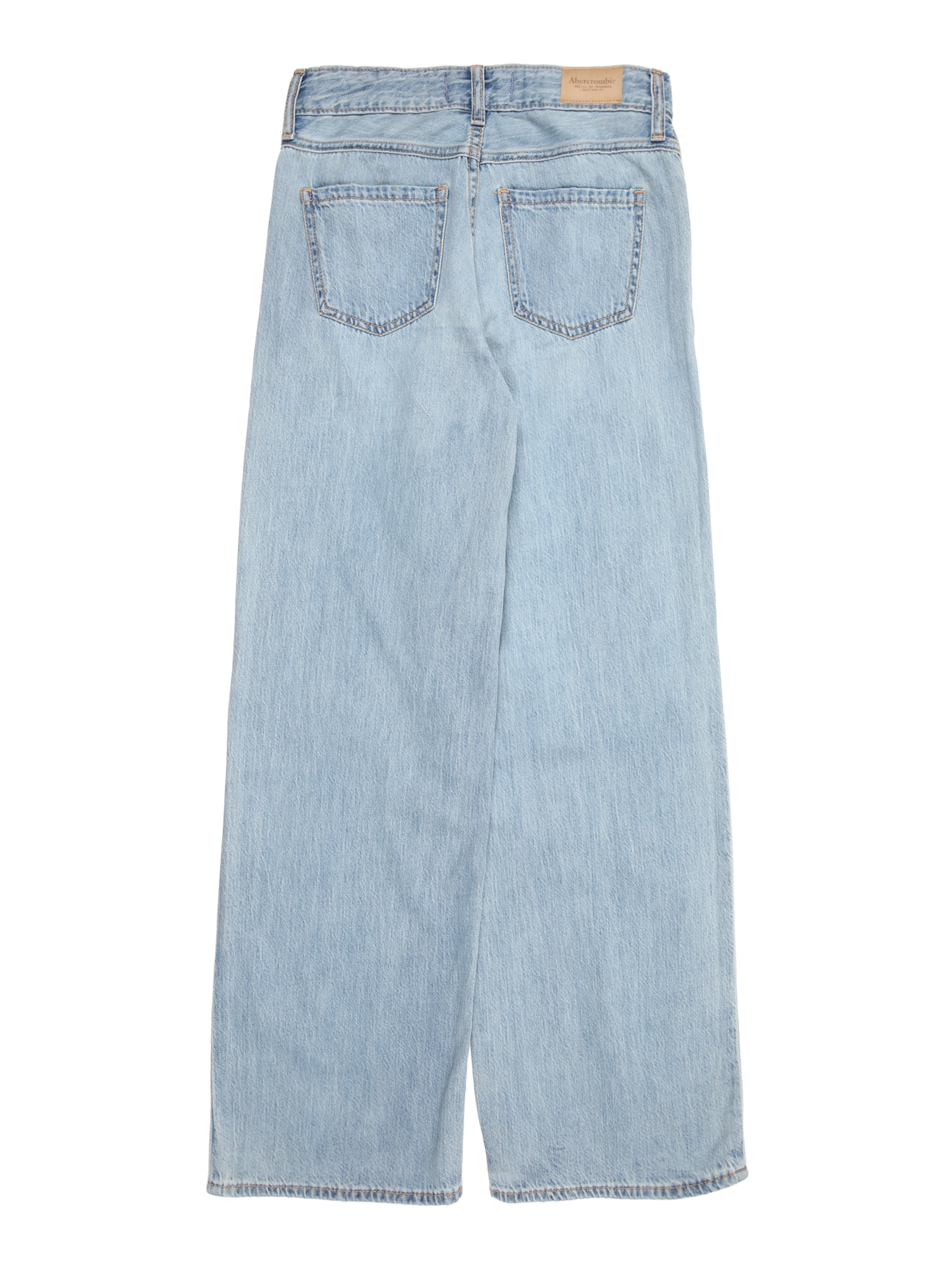 Wide leg Jeans di Abercrombie & Fitch in blu