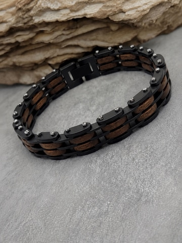 Bracelet 'HINTERSEE' Holzwerk en marron