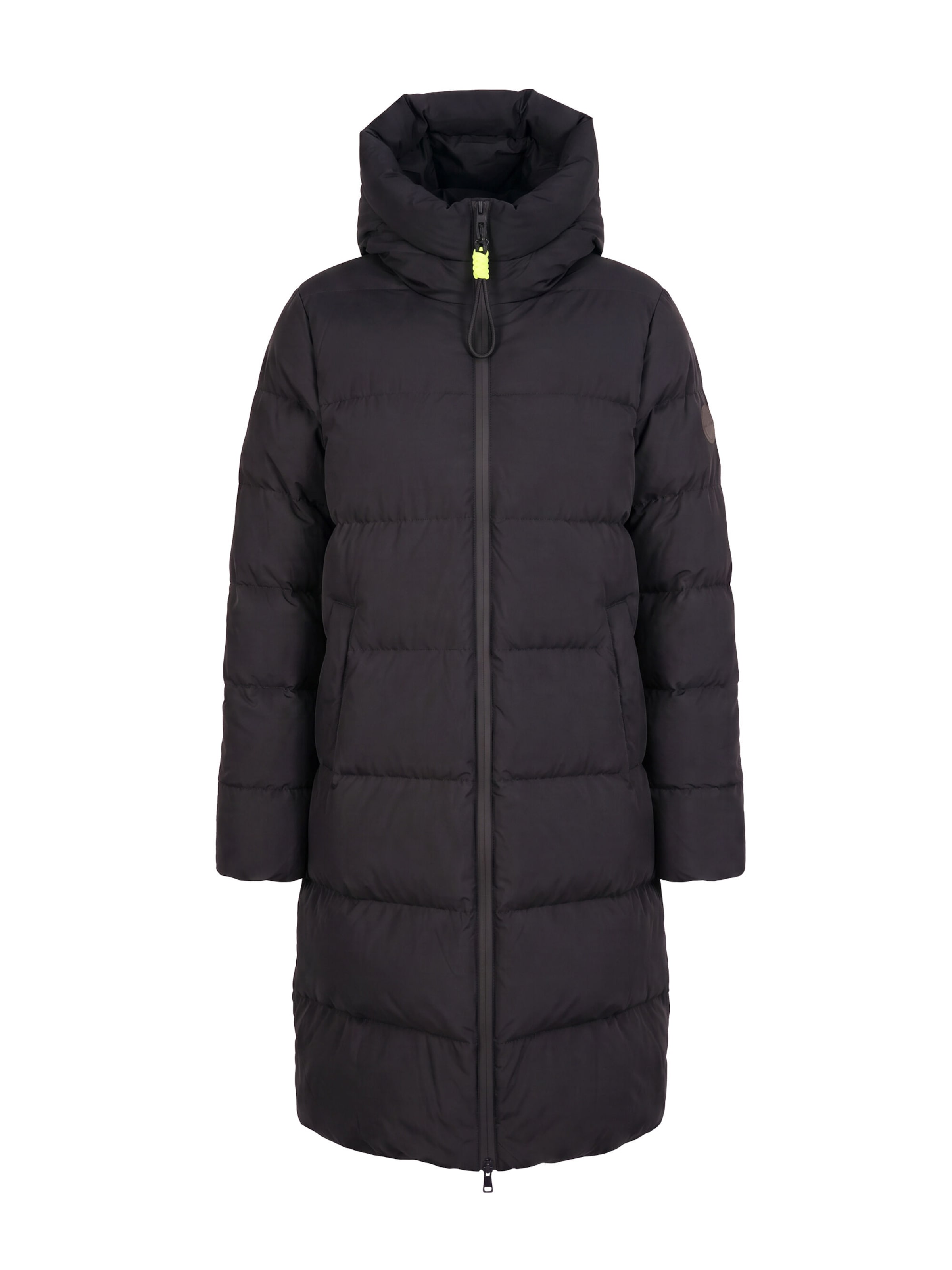 No. 1 Como Mantel 'Luzie' in Schwarz: Vorderseite