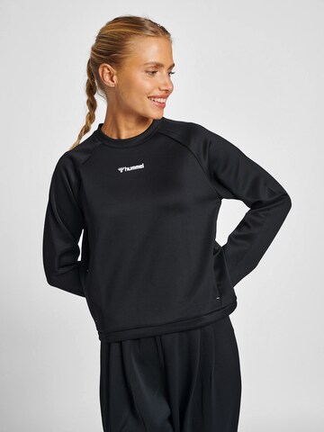 Hummel Sportief sweatshirt 'Kale' in Zwart: voorkant