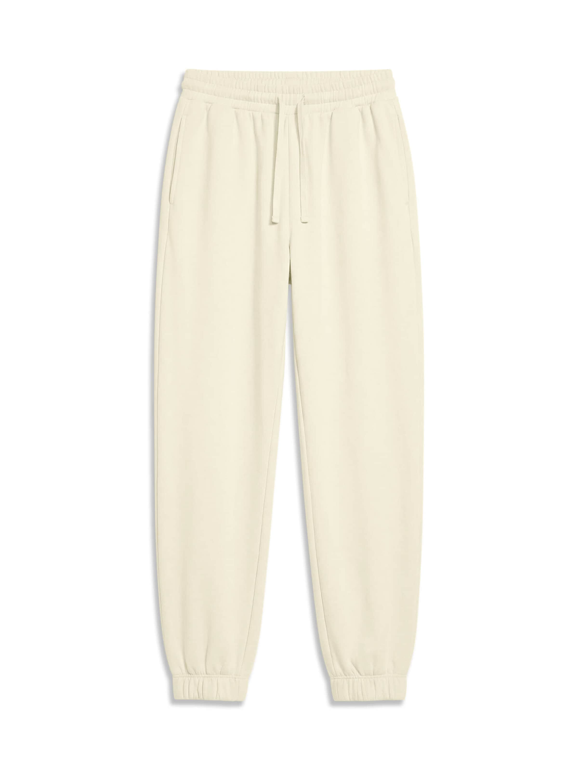 Gisela Tapered Bukser i hvid: forside
