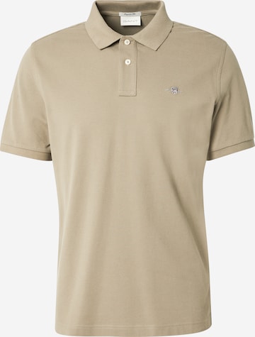 T-Shirt GANT en gris : devant