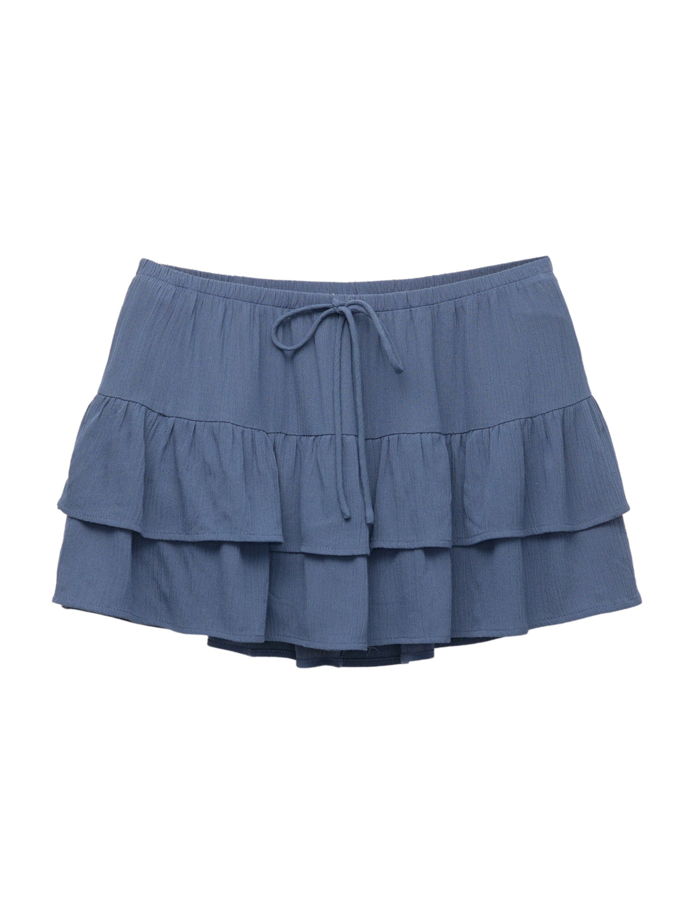 Jupe Pull&Bear en bleu : devant