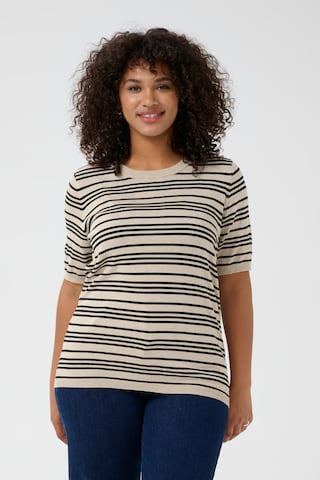 KAFFE CURVE - Jersey 'KCLizzy' en negro: frente