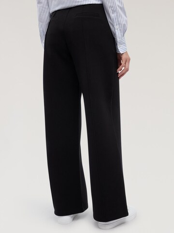 Wide Leg Pantalon Trussardi en noir
