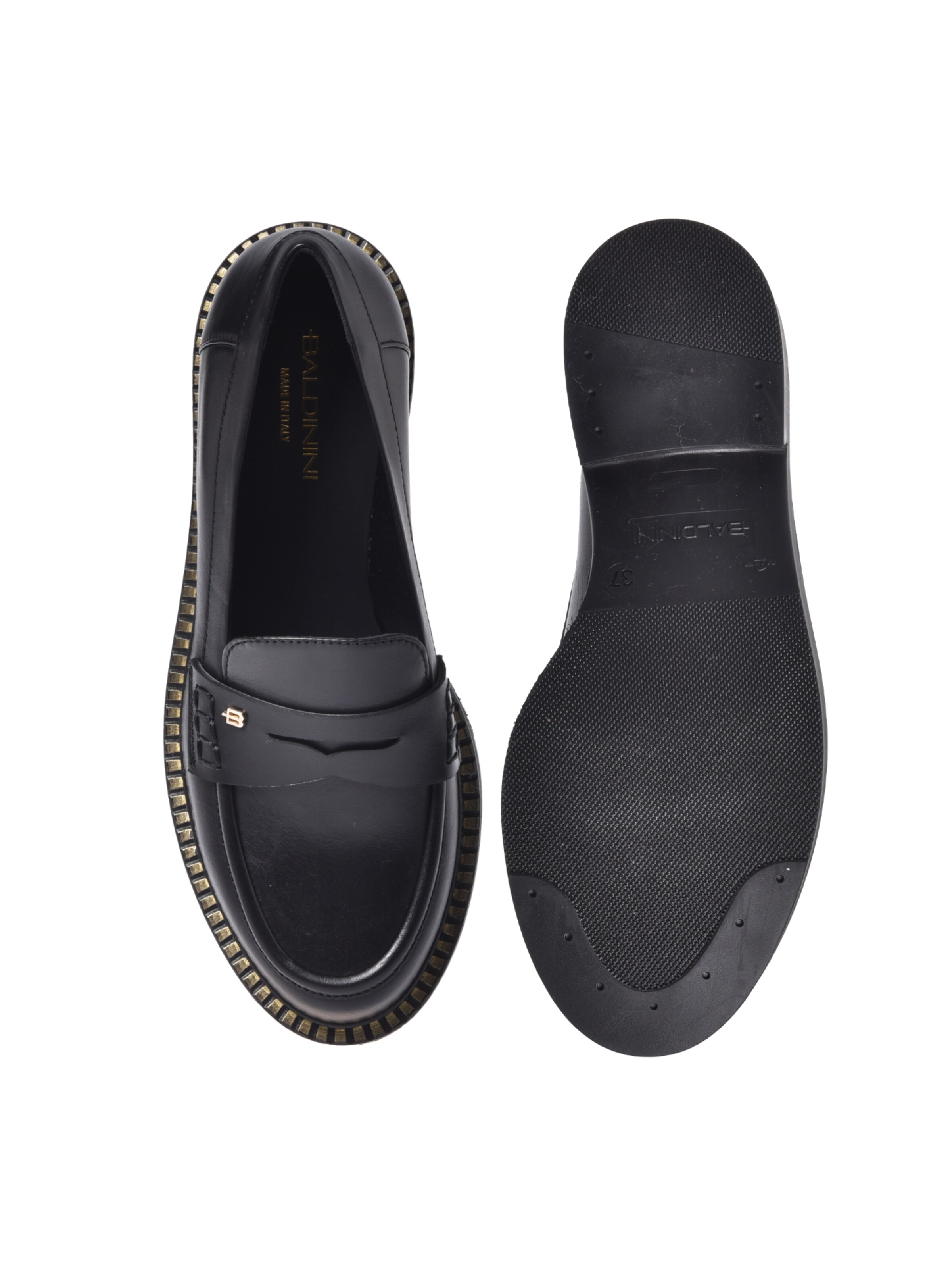 BALDININI Classic Flats in Black