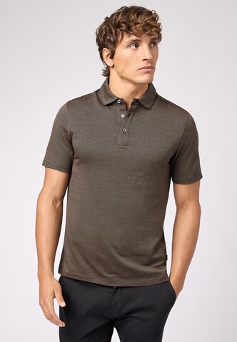 T-Shirt ROY ROBSON en marron : devant