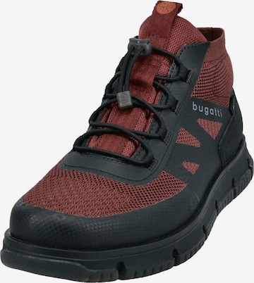 bugatti Athletic Lace-Up Shoes in Red: front