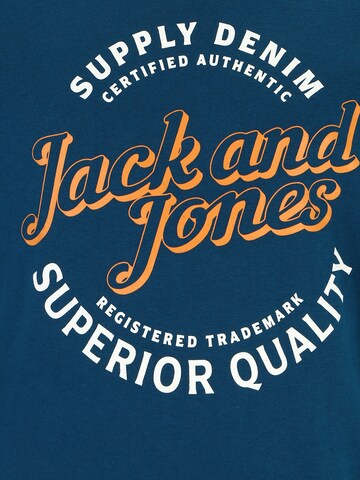 Jack & Jones Plus Sweatshirt 'MIKK' in Blauw