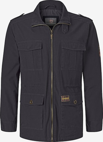 Jan Vanderstorm Between-Season Jacket 'Bror' in Black: front