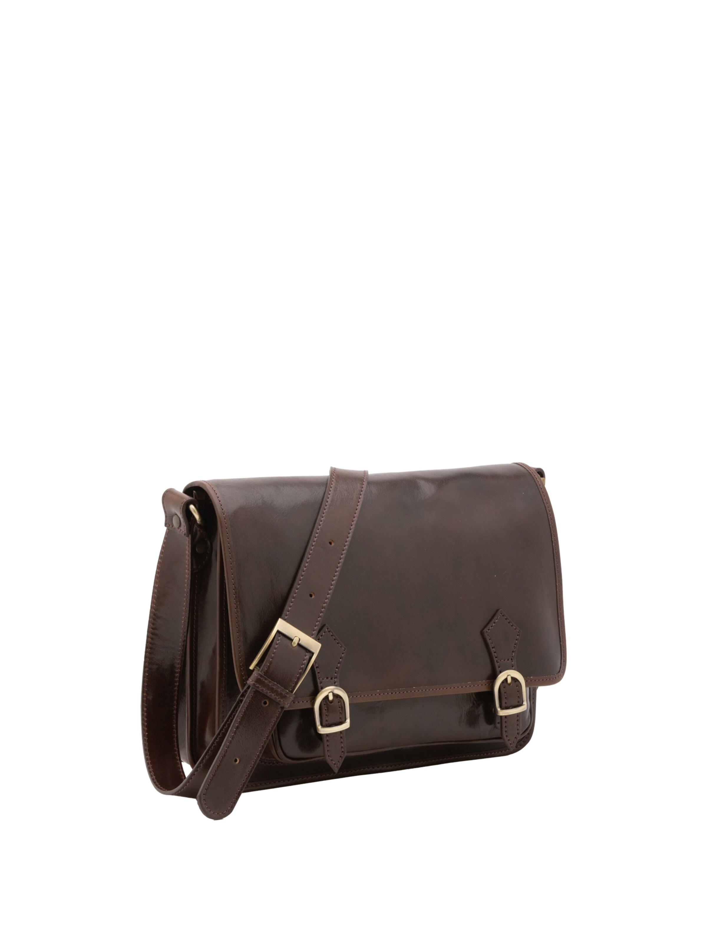 Viola Castellani Crossbody Bag in Brown: front