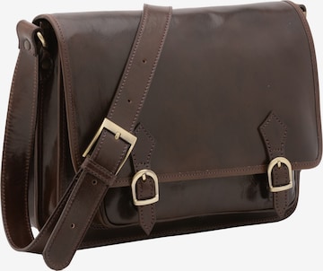Viola Castellani Crossbody bag in Brown: front