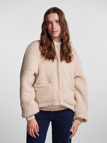 PIECES Overgangsjakke 'Jimena' i beige: forside