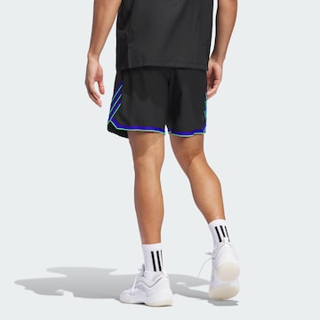 ADIDAS PERFORMANCE Loosefit Sportshorts 'Crazy Lite' in Schwarz