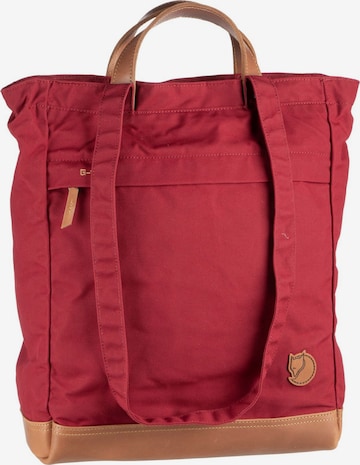 Fjällräven Backpack in Red: front