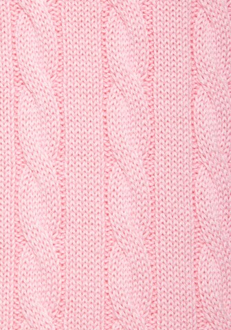LASCANA Pulóver - rózsaszín