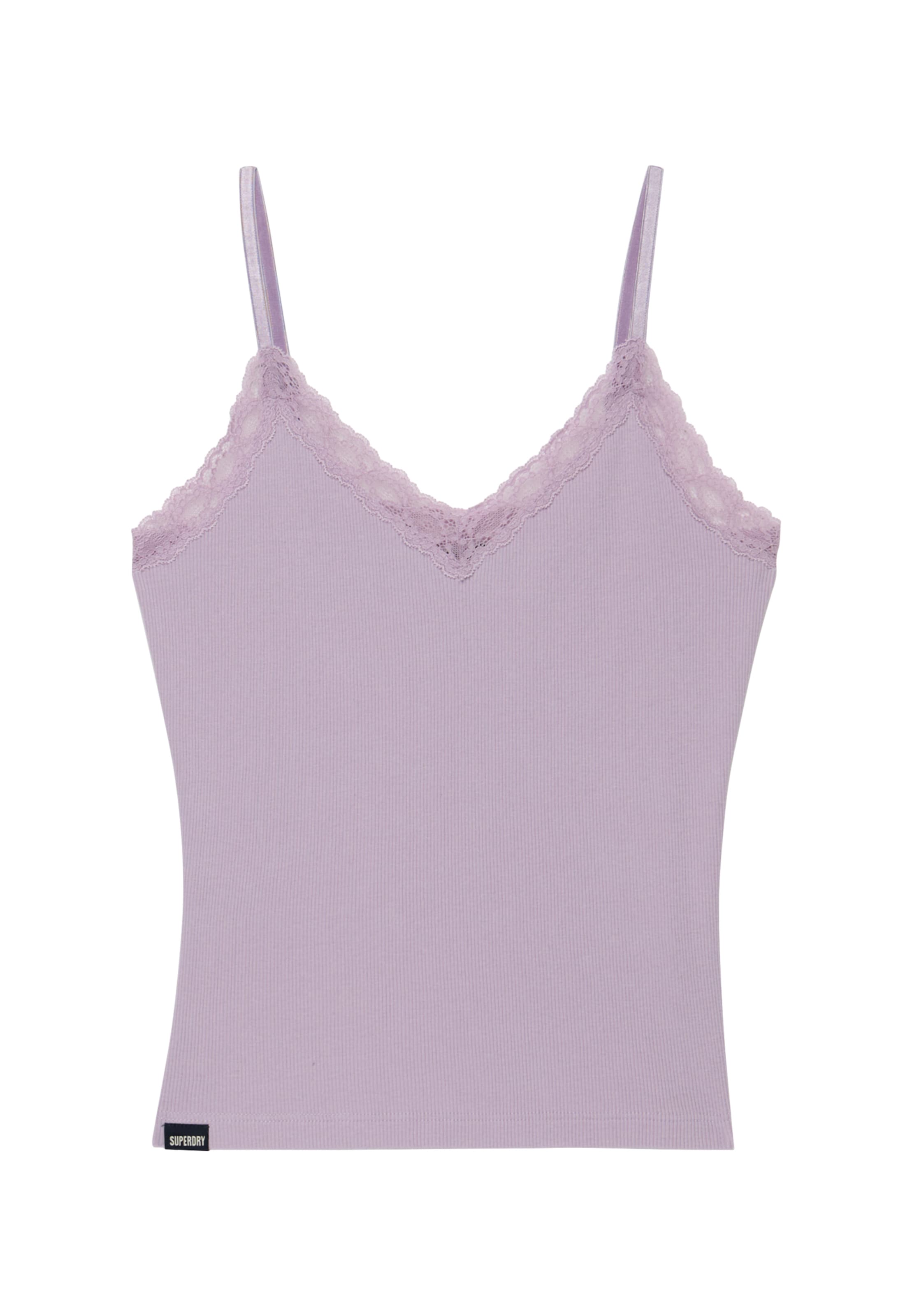 Superdry & Co Haut 'Essential' en violet clair, Vue avec produit