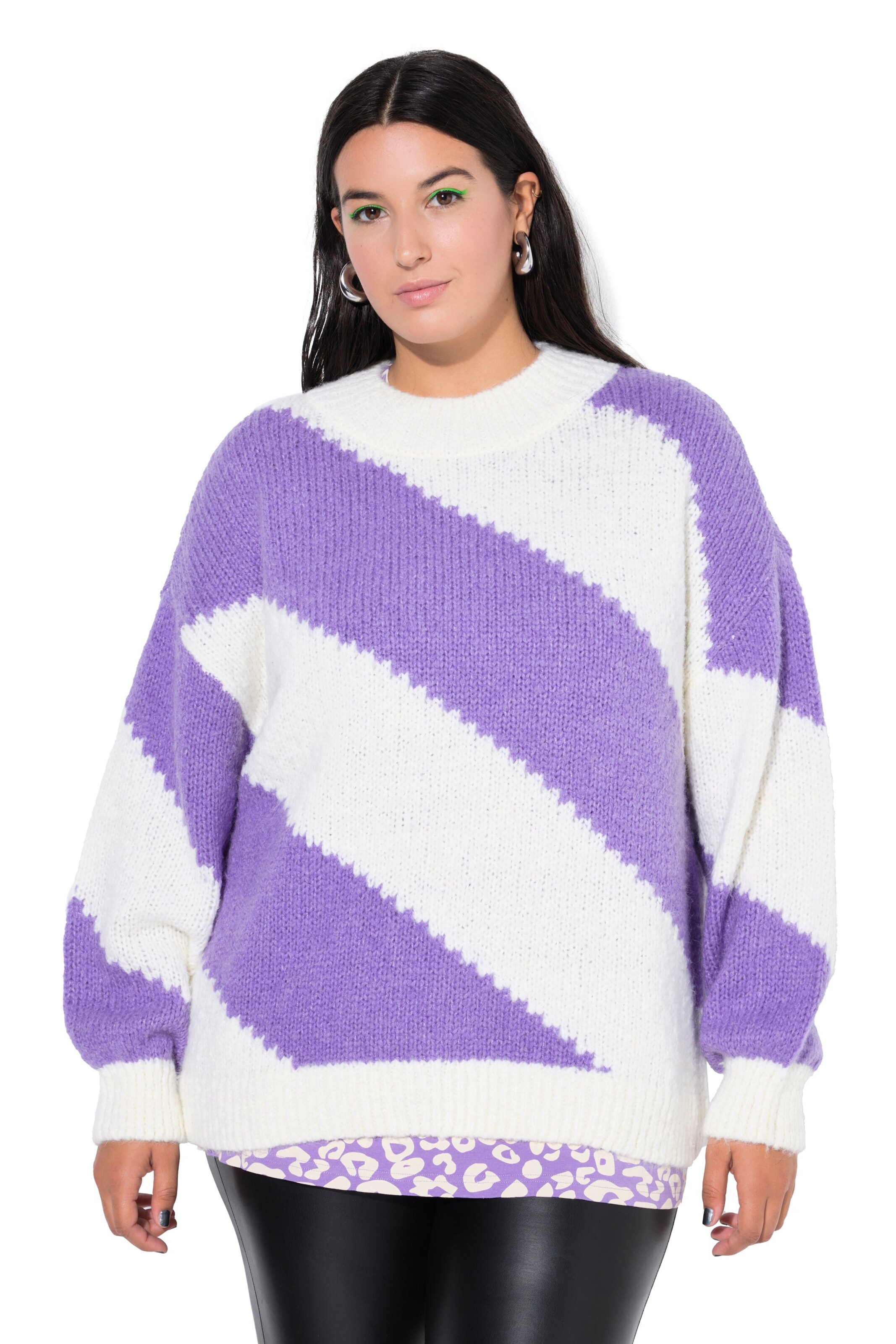 Studio Untold Pullover in Lila: Vorderseite