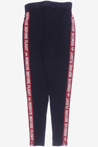 ALPHA INDUSTRIES Pants in S in Black