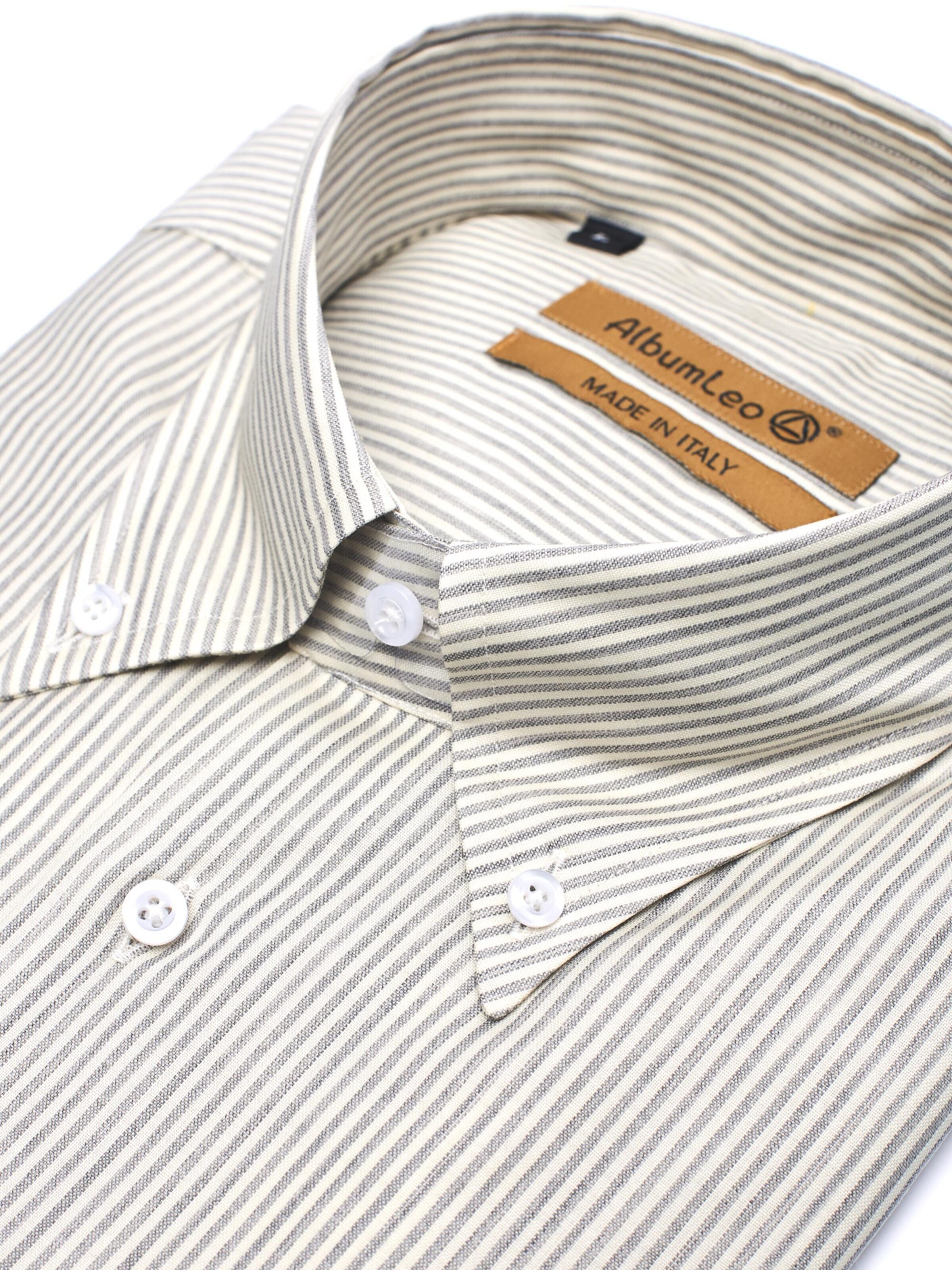AlbumLeo Regular fit Overhemd in Beige