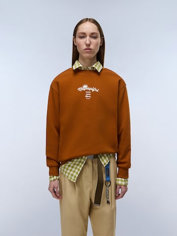 NAPAPIJRI Sweatshirt i brun: forside