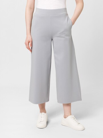 Les Lunes Wide leg Trousers 'Willaa' in Grey: front