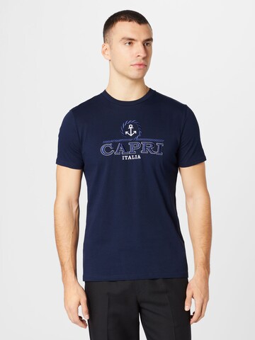 Harmony Paris T-Shirt 'CAPRI ANCHOR' in Blau: predná strana