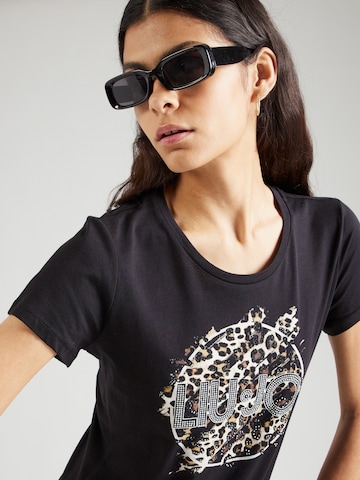 Liu Jo T-Shirt in Schwarz