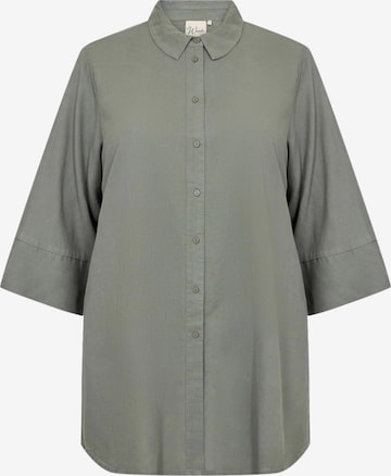 Wasabi Concept Bluse 'Corinna' in Grau: Vorderseite