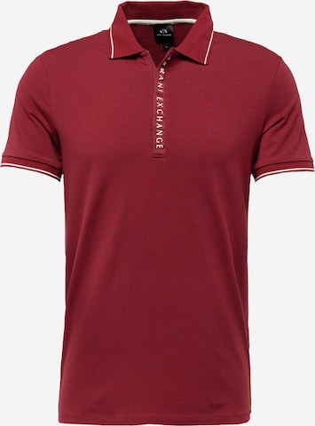ARMANI EXCHANGE Футболка в Красный: спереди