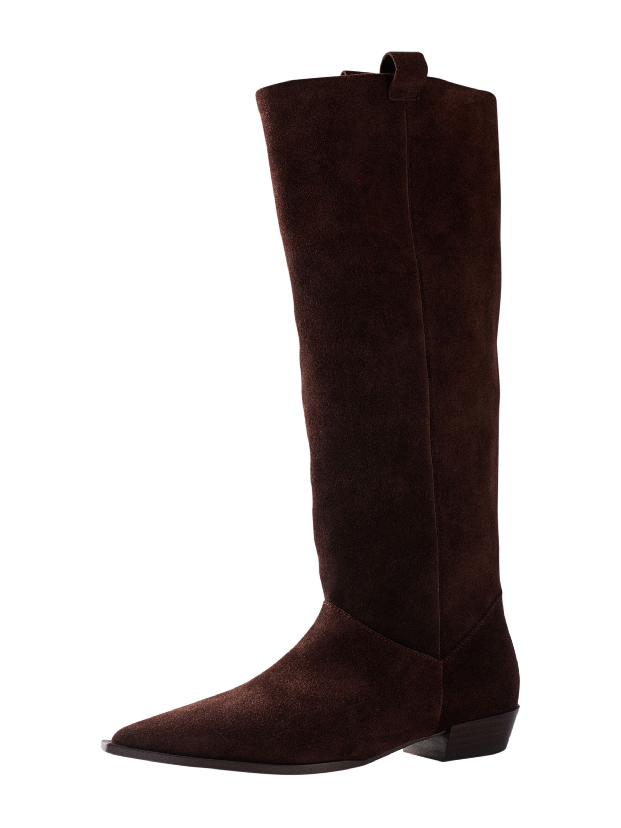 The Set Bottes en 36 en chocolat, Vue avec produit