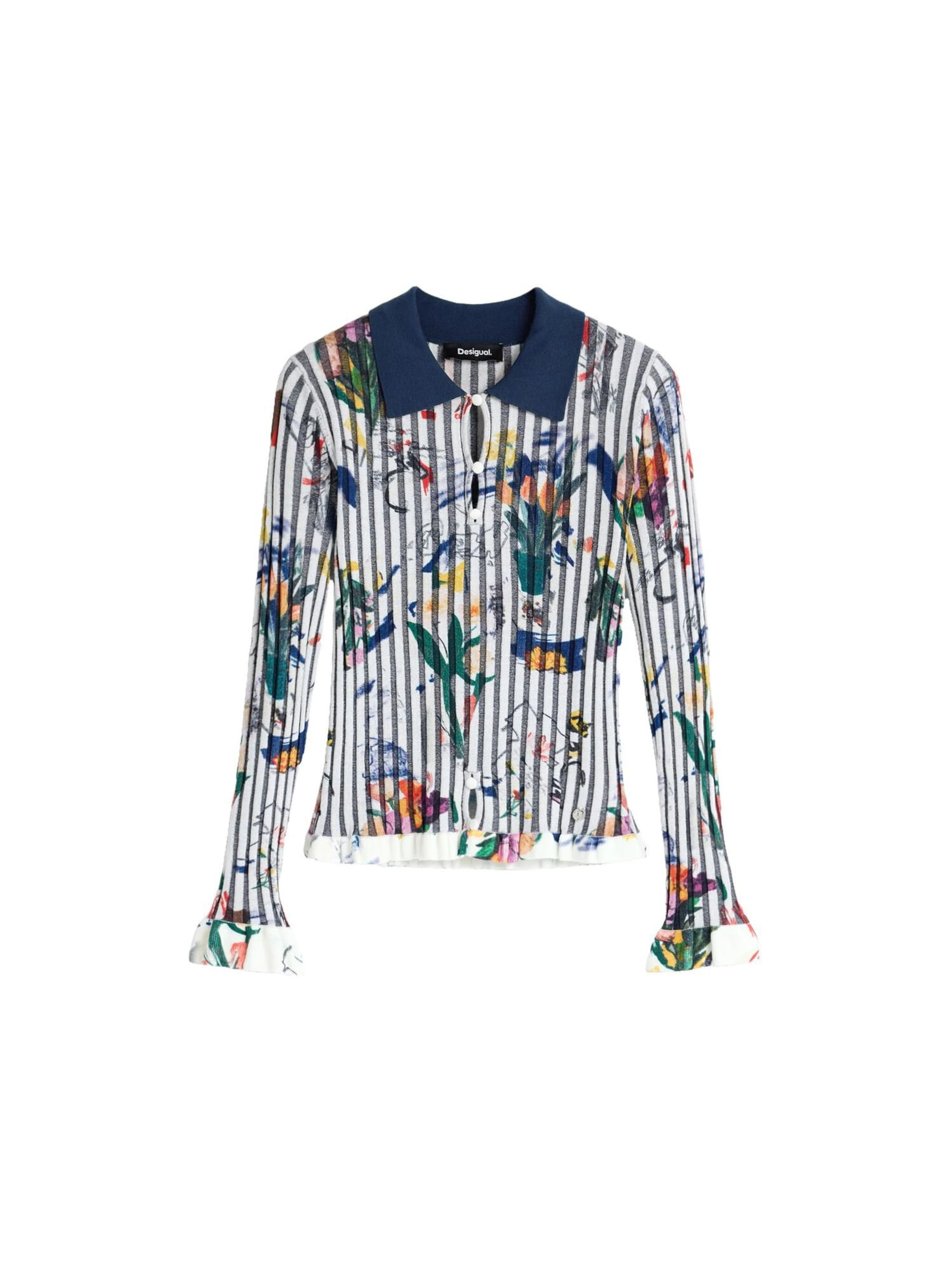 Desigual Shirt in Wit: voorkant