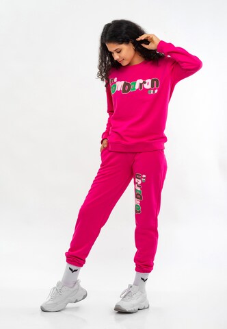 Tom Barron Regular Sweatsuit in Pink