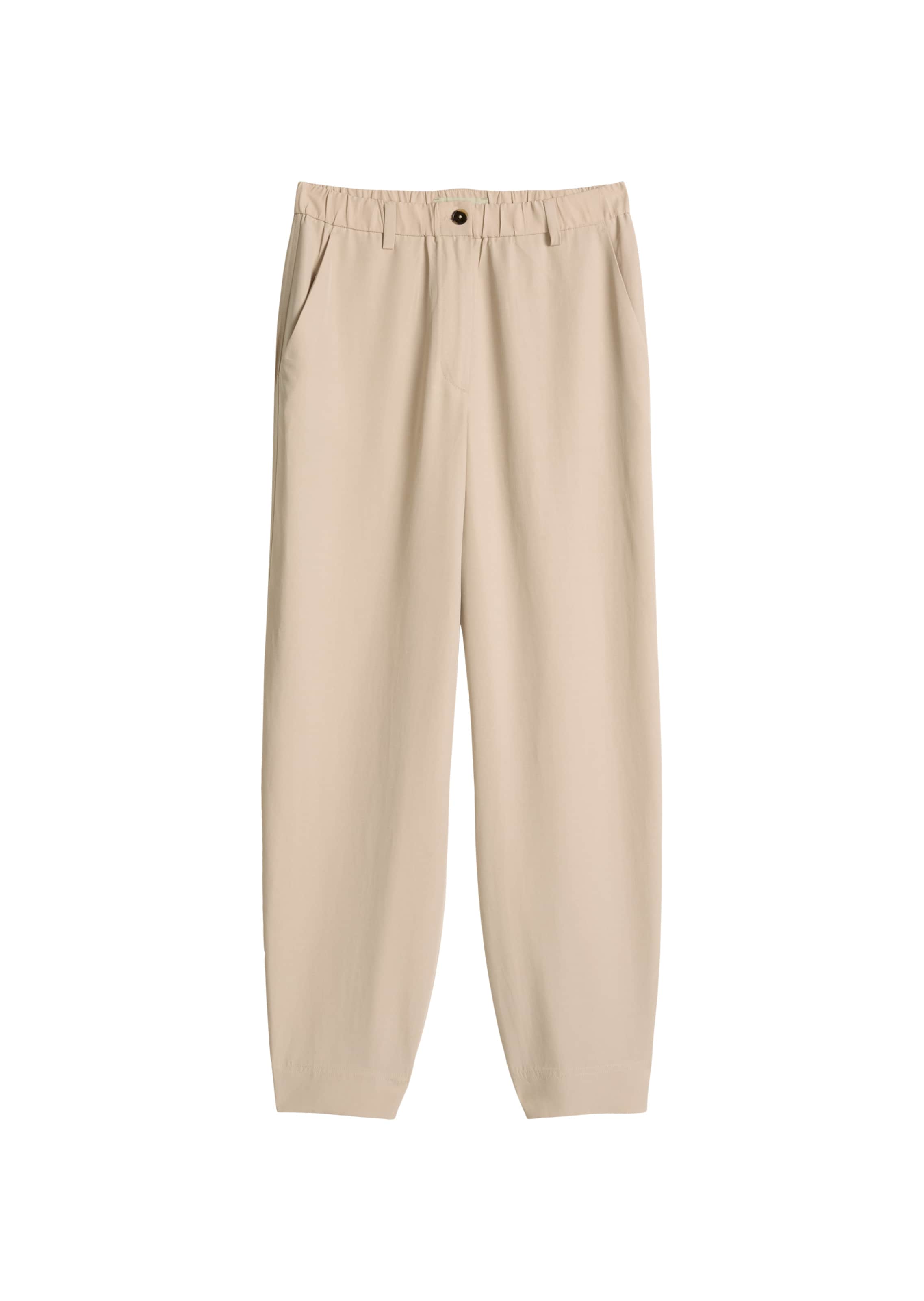 Marc O'Polo Barrel Trousers in Beige