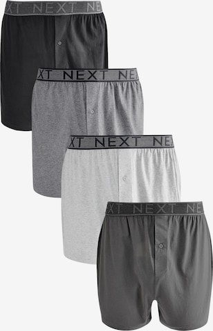 Next Boxerky - Sivá: predná strana