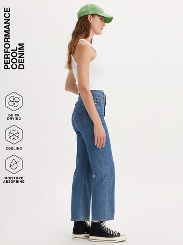 LEVI'S ® - regular Vaquero 'Ribcage Straight Ankle Performance Cool' en azul