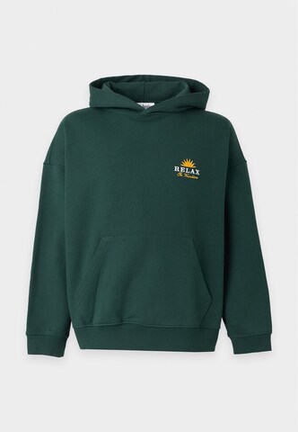 On Vacation - Sweatshirt 'Time2Relax' em verde: frente
