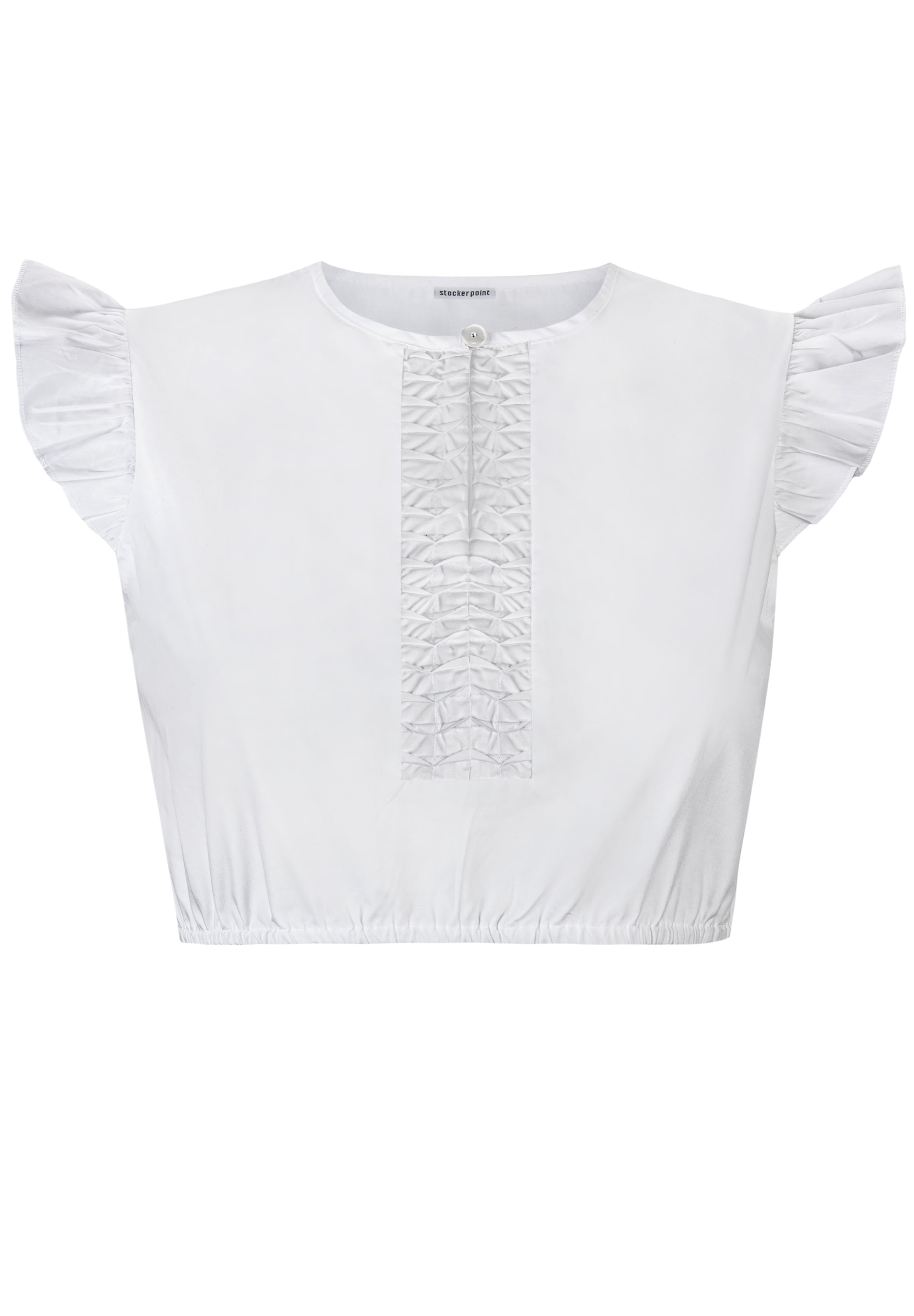 STOCKERPOINT Traditional blouse ' Fiora' in White: front