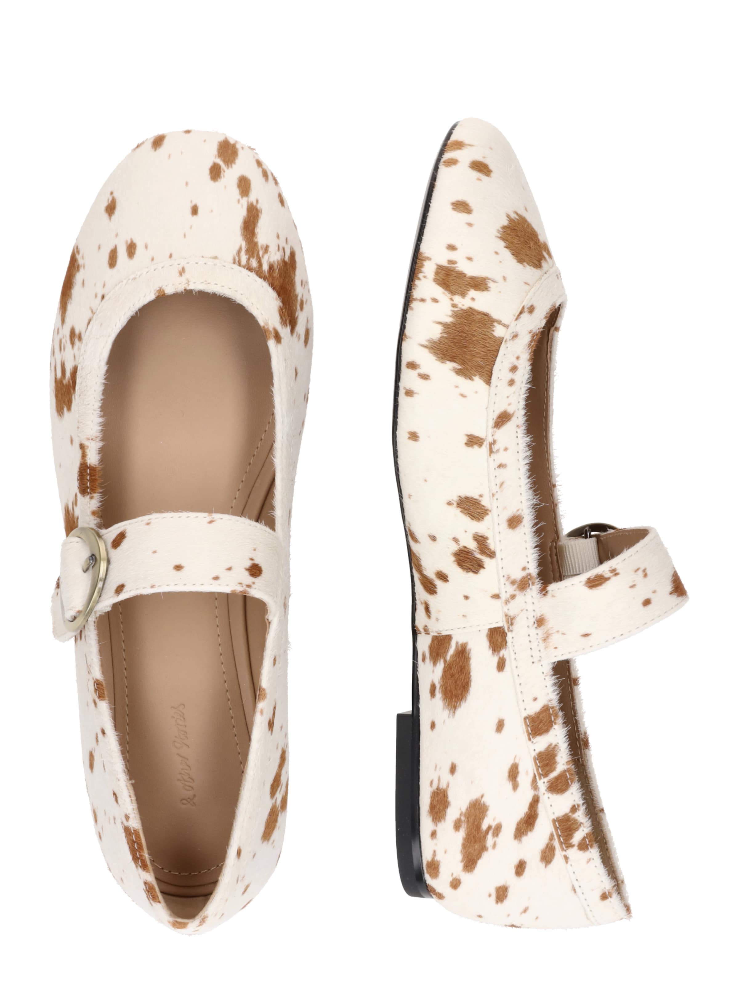 & Other Stories Μπαλαρίνα με λουράκια σε λευκό