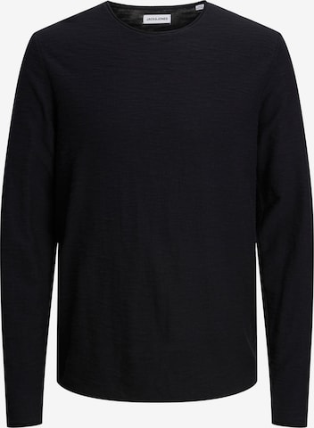 JACK & JONES Sweater in Black: front