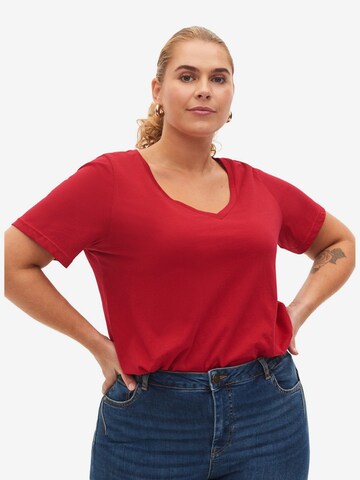 T-shirt Zizzi en rouge