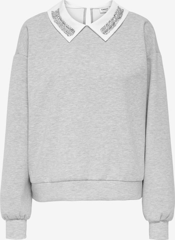 Felpa 'ONLWillow' di ONLY in grigio: frontale