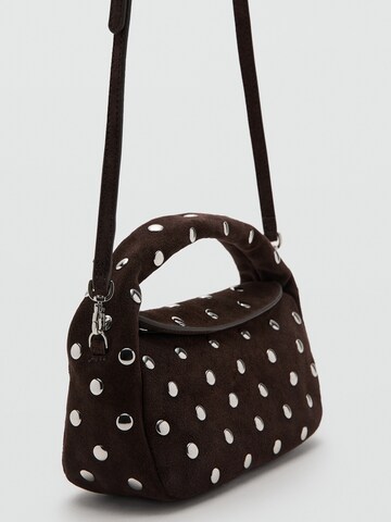 MANGO Handtas 'SANDRA' in Bruin