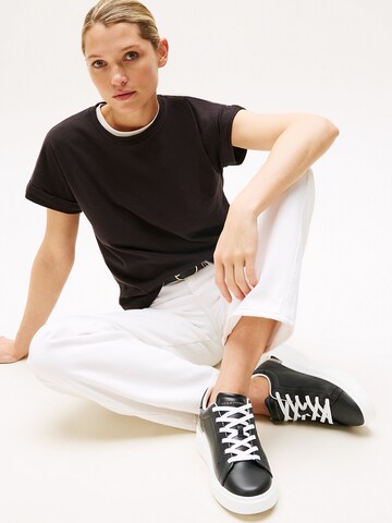 TOMMY HILFIGER Platform trainers 'Court' in Black