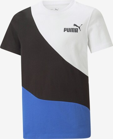 Maglietta 'POWER' di PUMA in blu: frontale