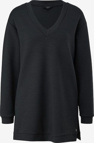 Sweat-shirt COMMA en gris : devant