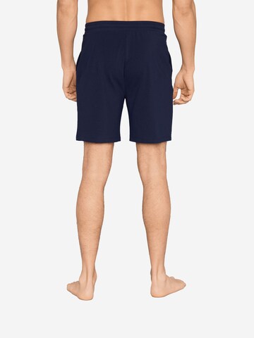 JOOP! Pyjama kort ' Core ' in Blauw