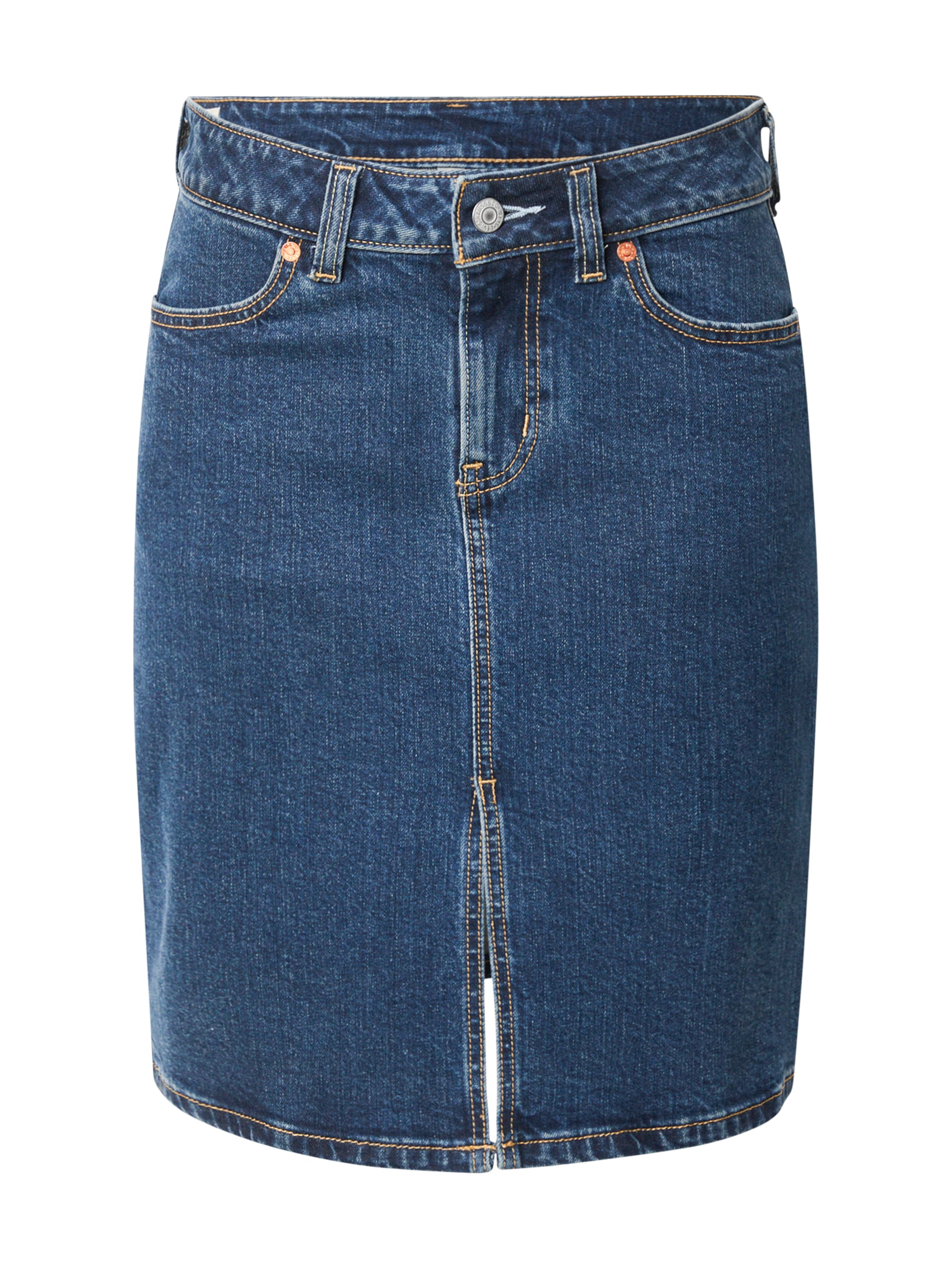 LEVI'S ® Φούστα 'Low Midi Skirt' σε μπλε: μπροστά