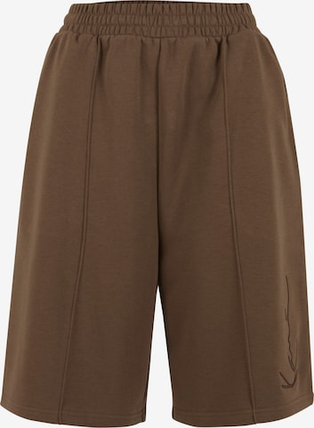 Karl Kani Spodnie w kolorze brązowy: przód