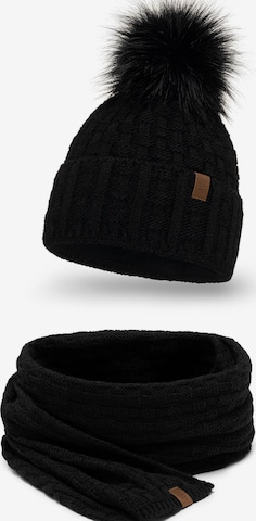 Bonnet '7015 Set' Vivisence en noir : devant